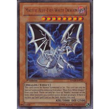 DPKB-EN023 MALEFIC BLUE-EYES WHITE DRAGON Ultra Rare Holofoil Yugioh Card