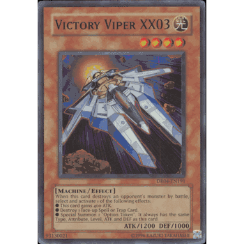 DR04-EN191 VICTORY VIPER XX03 Yugioh Super Rare Holofoil Card