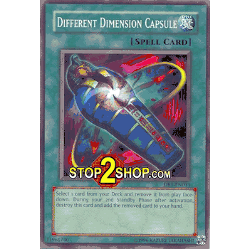 DR1 - 031 Different Dimension Capsule Dark Revelation 1 Yugioh Common Card