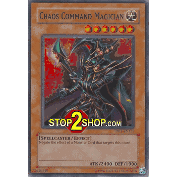 DR1 - 123 Chaos Command Magician Dark Revelation 1 Yugioh Super Rare Card