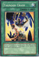 DR2-EN043 Thunder Crash Yugioh Card