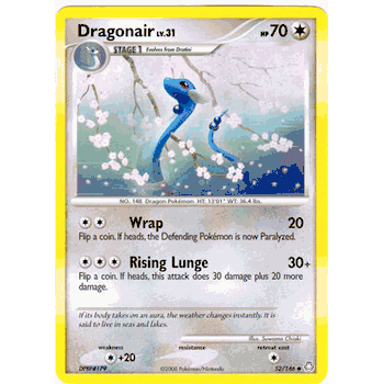 pokemon dragonair card Extended Art (digital Download) Violet 151 Photo associated with this product is a stock photo and not a photo of the actual card in DRAGONAIR Pokemon Legends Awakened Uncommon