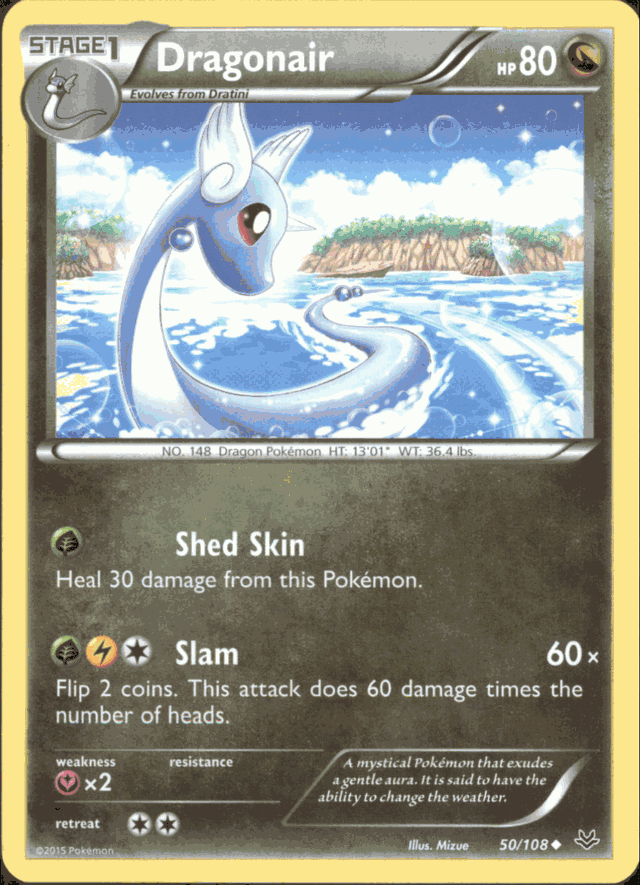 pokemon dragonair card Dragonair (4/20) [Black & White: Dragon Vault]
