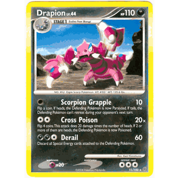 pokemon card drapion Drapion V - 118/196 Lost Origin Ultra Rare Pokemon main image 0