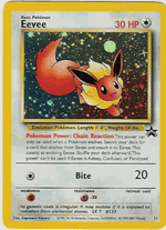 EEVEE - Holofoil Pokemon Black Star Promo Card # 11  From the Pokemon TCG League - Click to enlarge