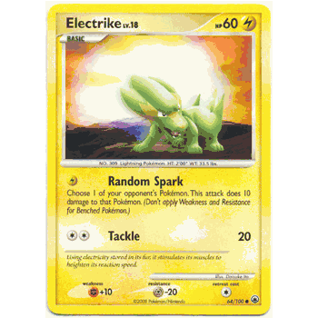 pokemon card electrike Electrike #075/182 Pokémon SV10: Destined Rivals Reverse Holo — Booghe main image 0
