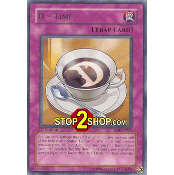 EOJ - 053 D - Time YuGiOh Rare Card