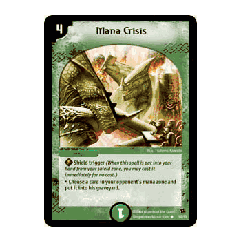 EVO-050 Mana Crisis DuelMasters TCG EVO-Crushinators of Doom Uncommon Card # 50