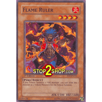 FET - 031 Flame Ruler Flaming Eternity Common Yugioh Card