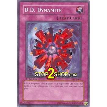 FET - 057 D.D. Dynamite Flaming Eternity Common Yugioh Card