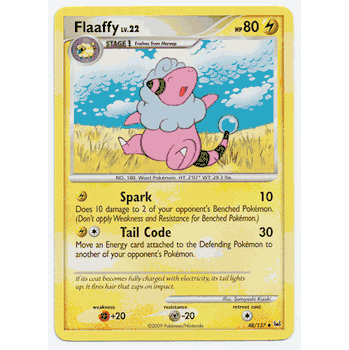 pokemon flaaffy card Vault X: Seamless Rigid Toploaders 35pt main image 0
