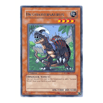 FOTB-EN017 Destroyersaurus Yugioh! Force of the Breaker Yu-Gi-Oh GX Rare Card