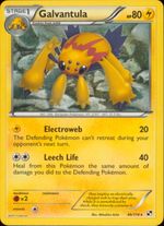 GALVANTULA Pokemon Black & White BW1 Rare Card # 46 - Click to enlarge