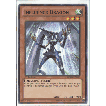 GAOV-EN093 INFLUENCE DRAGON Common Yugioh Galactic Overlord Card