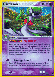 GARDEVOIR Holofoil Rare Pokemon EX Power Keepers Card # 9
