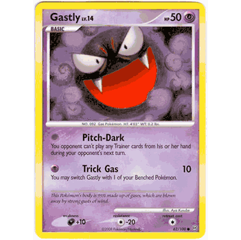 pokemon gastly card Gastly 177/162