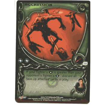 Gateway # 120 AGGRESSION Common Card