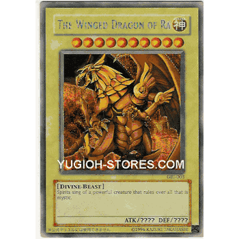GB1 - 003 The Winged Dragon of RA Secret Rare Card