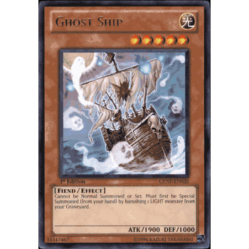GENF-EN035 GHOST SHIP Rare Generation Force Yu-gi-oh Card