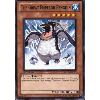 GENF-EN037 THE GREAT EMPEROR PENGUIN Common Generation Force Yugioh Card