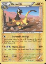 HELIOLISK Pokemon XY02 FlashFire PARALLEL FOIL Card # 37/106 - Click to enlarge