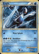 HGSS02 LUGIA Pokemon HeartGold & SoulSilver Holofoil Promo HGSS Card - Click to enlarge