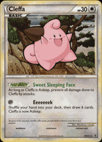 HGSS12 CLEFFA Pokemon HeartGold & SoulSilver Holofoil Promo HGSS Card - Click to enlarge