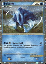 HGSS21 SUICUNE Pokemon HeartGold & SoulSilver Holofoil Promo HGSS Card - Click to enlarge