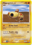 HIPPOPOTAS LV.25 Pokemon Majestic Dawn Common Card # 66