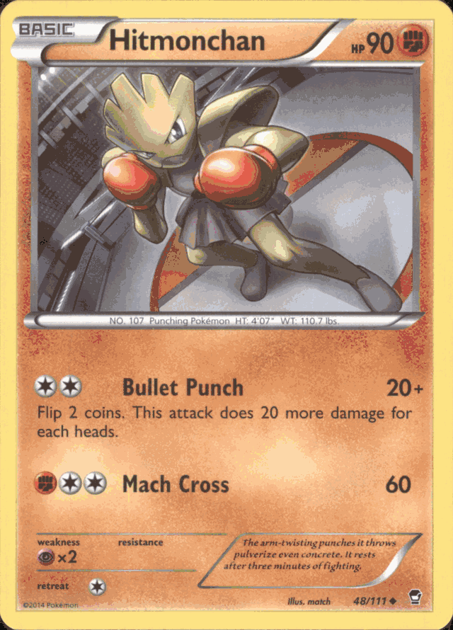pokemon hitmonchan card Pokemon TCG Hitmonchan Base Set Holo Card 7/102 CGC Graded 9.5 MINT+ 1 –  JustPressPlayOnline