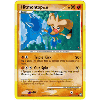 HITMONTOP Pokemon Legends Awakened Common Card # 101