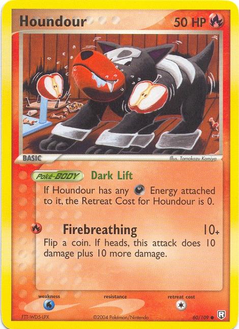 pokemon houndour card Houndour - 007/064 - Shrouded Fable main image 0