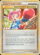 INTERVIEWER'S QUESTIONS Pokemon HS Unleashed Uncommon Card # 77/95