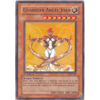 IOC - 087 Guardian Angel Joan Yugioh Invasion of Chaos Ultra Rare Card