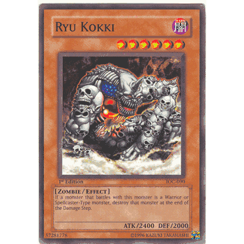 IOC - 090 Ryu Kokki Yugioh Invasion of Chaos Common Card