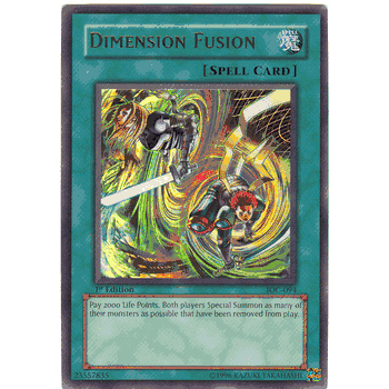 IOC - 094 Dimension Fusion Yugioh Invasion of Chaos Ultra Rare Card