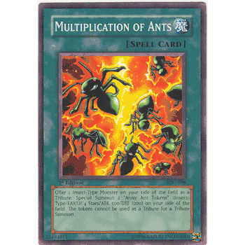 IOC - 098 Multiplication of Ants Yugioh Invasion of Chaos Common Card