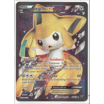 JIRACHI-EX Full Art Ultra Rare BW10 Pokemon Plasma Blast Card # 98/101