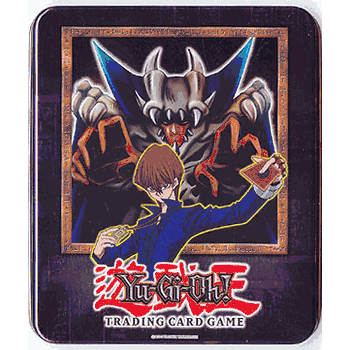 Kaiba's Lord of D. SEALED 2002 Yugioh Collector Tin with 5 Yu-gi-oh Packs and a Yugi-oh Promo Card