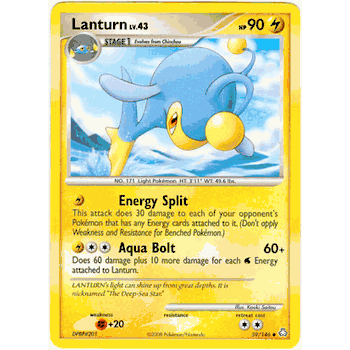 lanturn pokemon card Lanturn (Uncommon) {L} 013/062 [SV3a] – 晴れる屋2