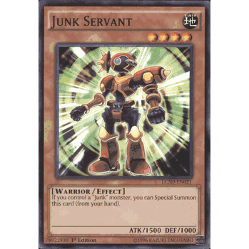 LC5D-EN021 JUNK SERVANT Common Yugioh LC05 Legendary Collection 5D's Card