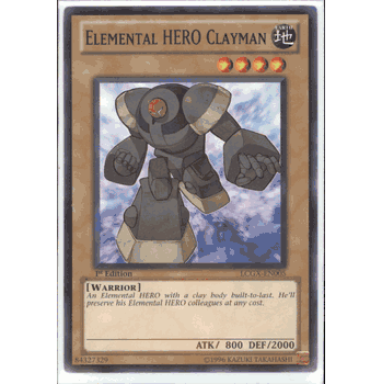 LCGX-EN005 ELEMENTAL HERO CLAYMAN Legendary Collection 2 Common Yugioh Card