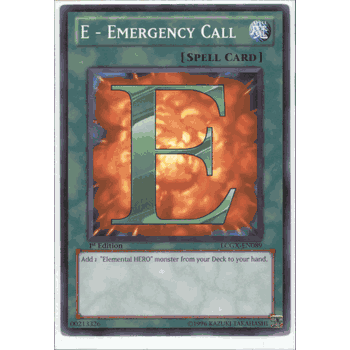 LCGX-EN089 E - EMERGENCY CALL Legendary Collection 2 Common Yugioh Card