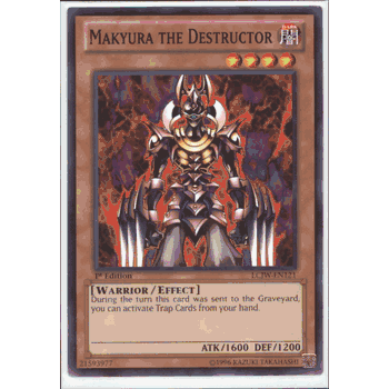 LCJW-EN121 MAKYURA THE DESTRUCTOR Common Yugioh Joey's World Card