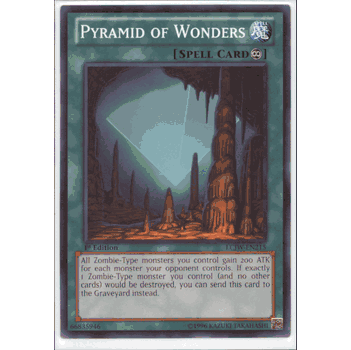 LCJW-EN215 PYRAMID OF WONDERS Common Yugioh Joey's World Card