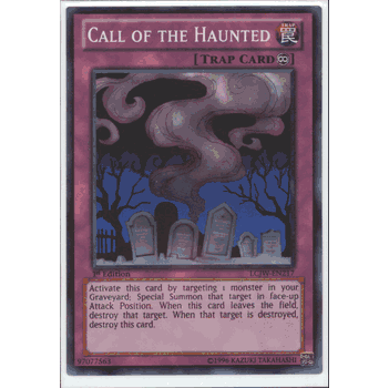 LCJW-EN217 CALL OF THE HAUNTED Super Rare Yugioh Joey's World Card