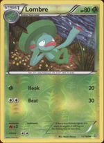 LOMBRE Pokemon XY Primal Clash PARALLEL (Reverse) FOIL Card # 11/160 - Click to enlarge