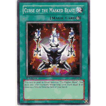 LON - 016 Curse of the Masked Beast Common Card