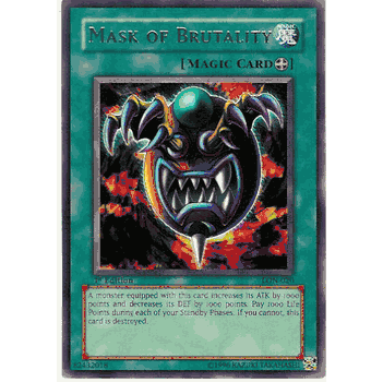 LON - 020 Mask of Brutality Rare Card