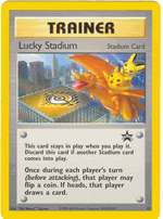 LUCKY STADIUM Pokemon Black Star Promo Card # 41 From the NYC Pokemon Center - Click to enlarge